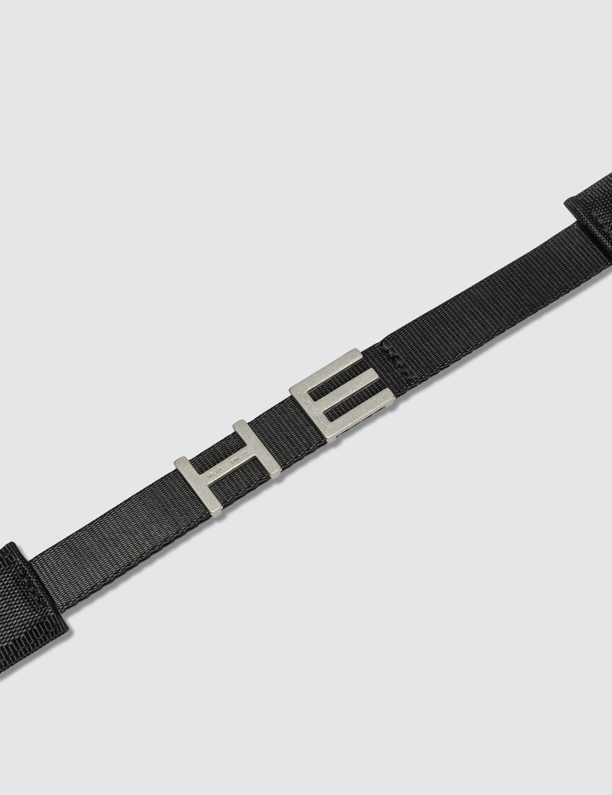 Black Letter Buckle Belt / New leather belt / One size