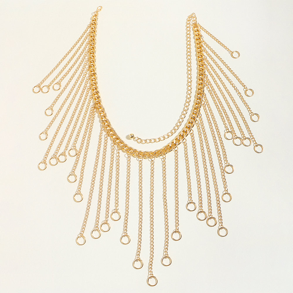 Fringe Pendant Body Chain
