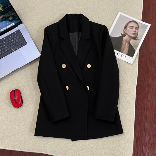 Slim-Fit Long Sleeve Blazer / Beige / XL